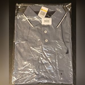 Brand New w/tags: NAUTICA Polo, Short Sleeve Shirt, Men's Medium, Golf, Collared